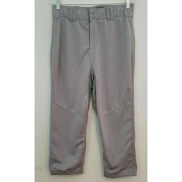 adidas CY2100 Men's Sz M Gray Diamond King Elite Pro Baseball Pants - Picture 1 of 4